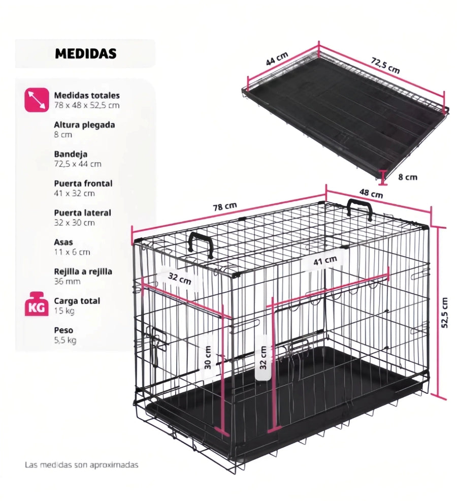 Foldable Dog Cage
