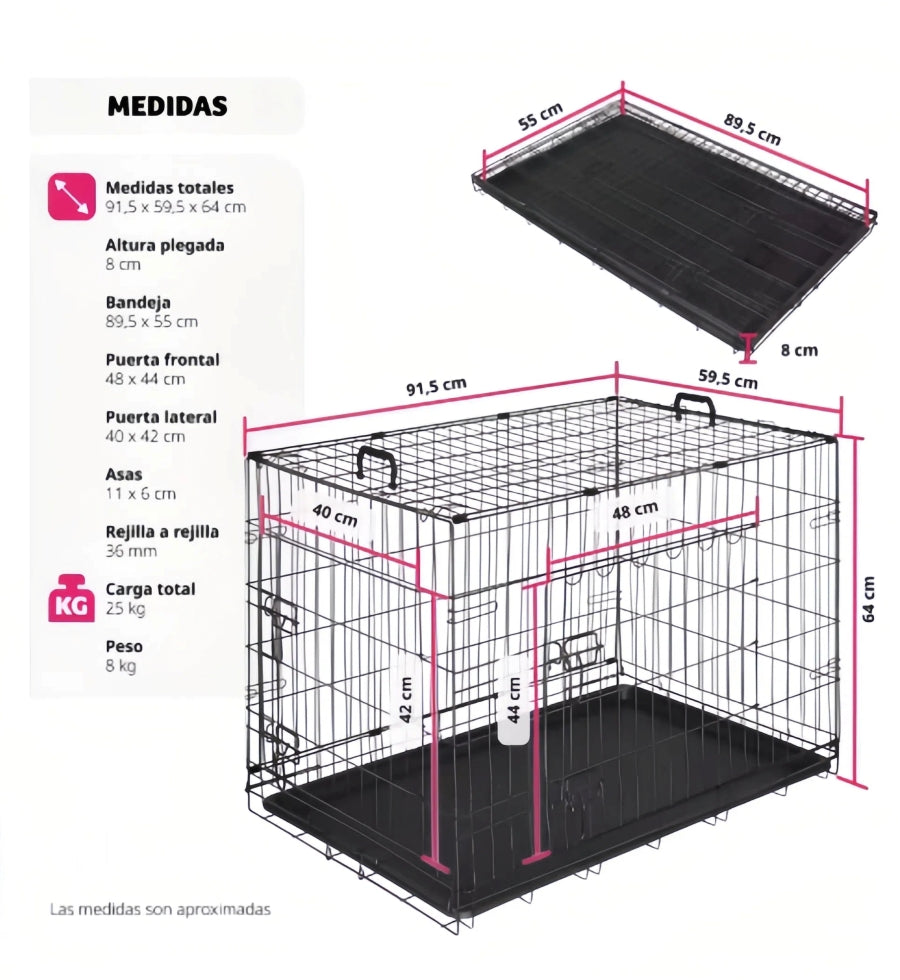Foldable Dog Cage