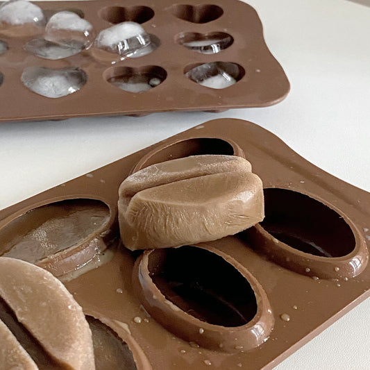 coffee bean ice cube mold
