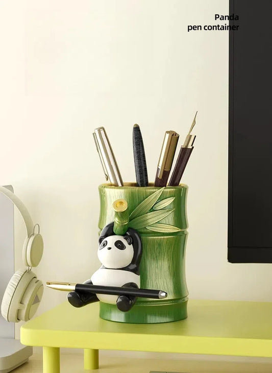 Panda pen holder