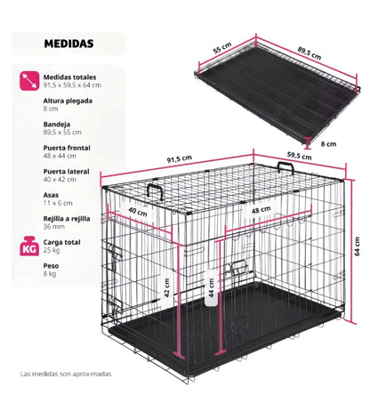 Foldable Dog Cage