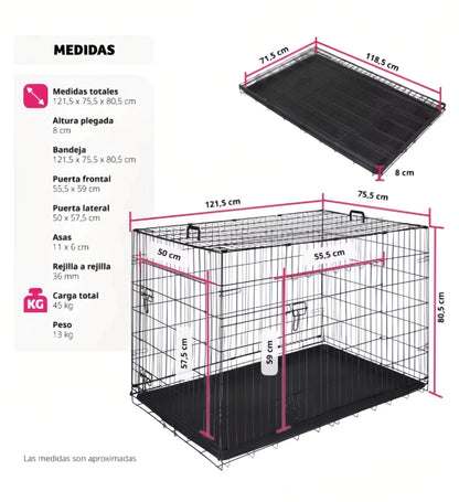 Foldable Dog Cage