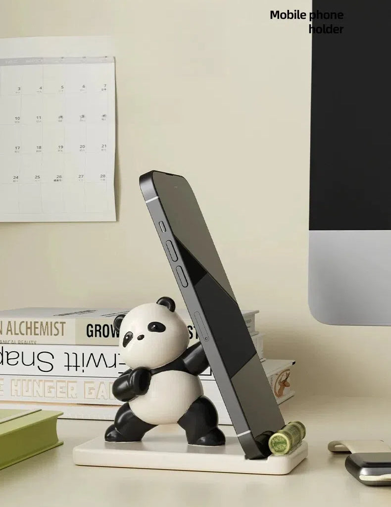 Panda phone holder