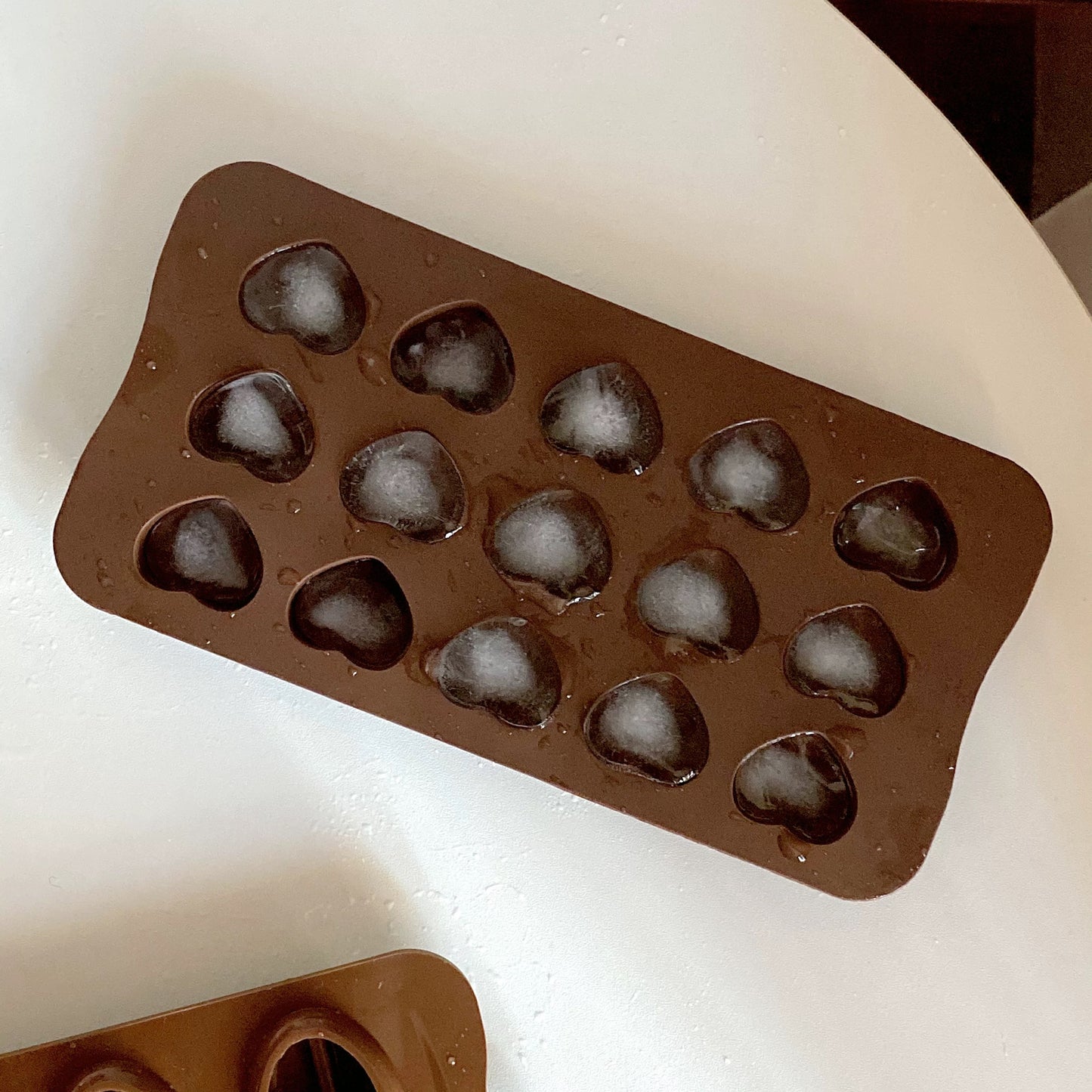 coffee bean ice cube mold
