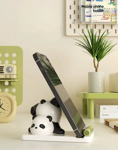Panda phone holder