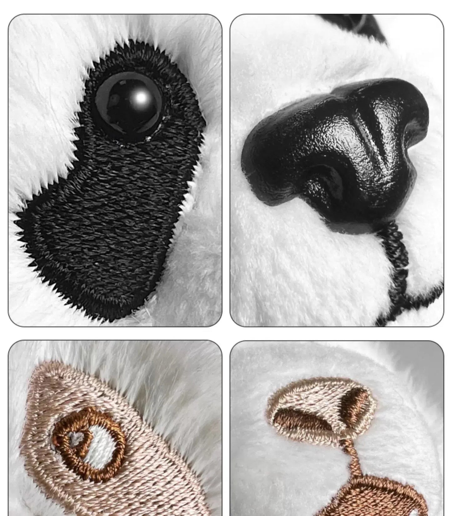 Panda Plush Doll Pendant