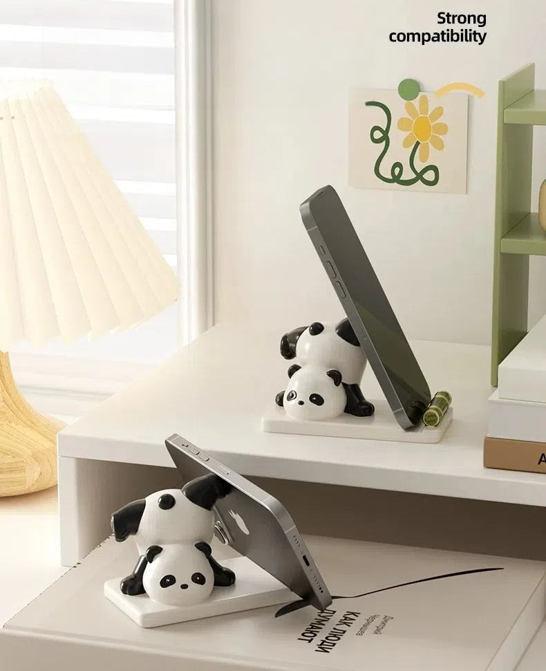 Panda phone holder