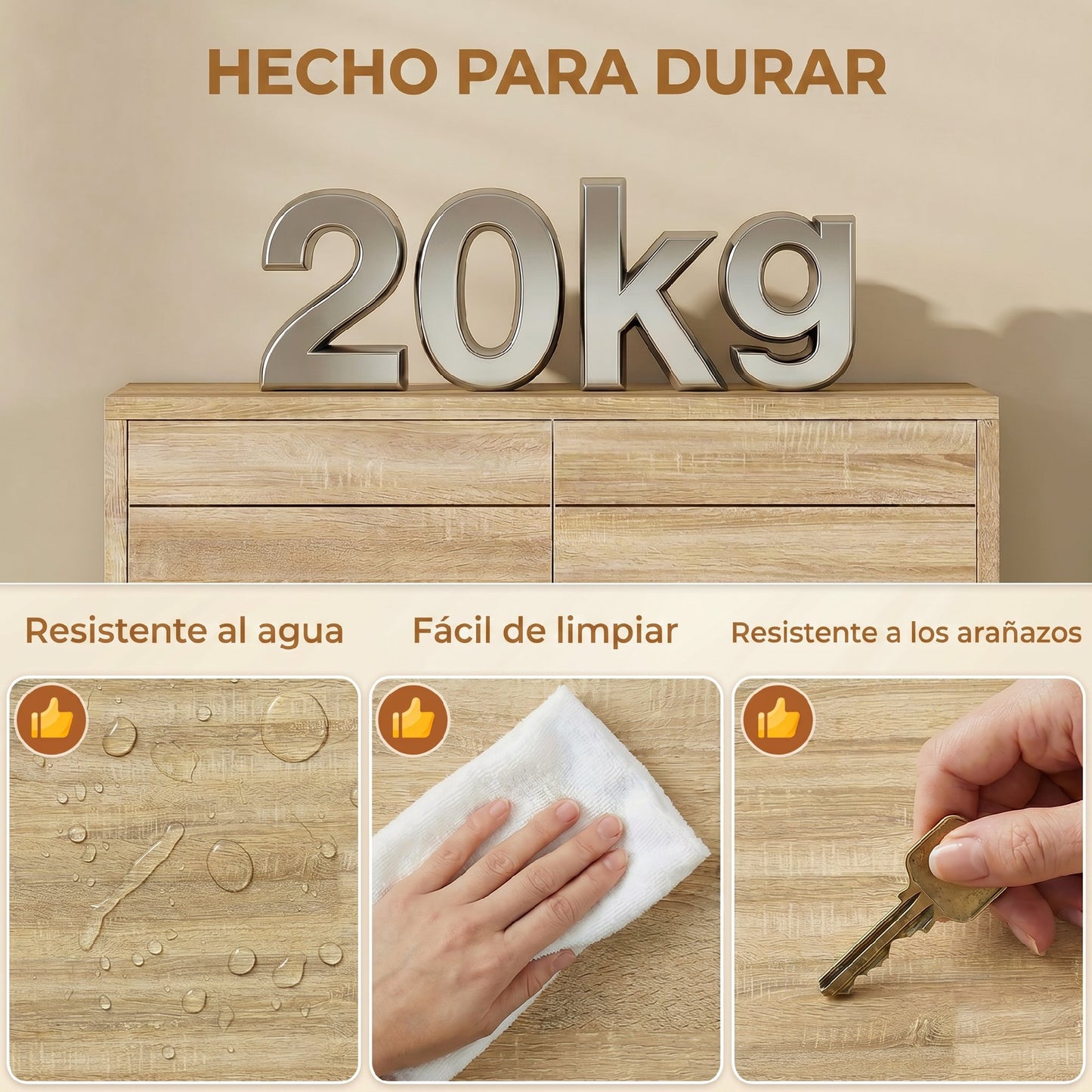 Mueble Bajo Lavabo con Estante Ajustable Puertas de Listones y Apertura por Presión para Lavabo con Pedestal o Pared