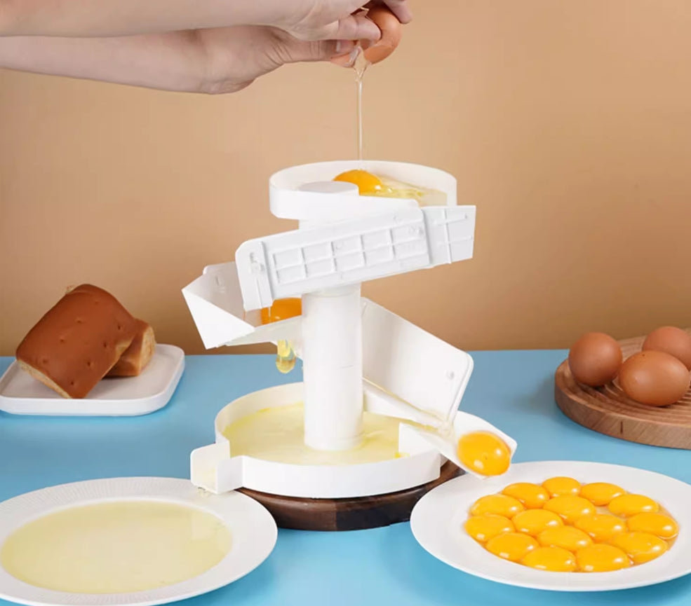 Egg white and yolk separator