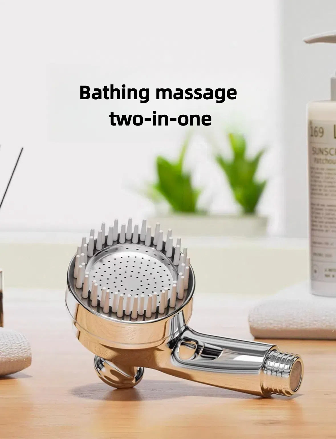 Shower head for pet bathing